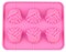 Mothers Day Rose Shape 1 Count 6 Cavity Mothers Day Silicone Mold